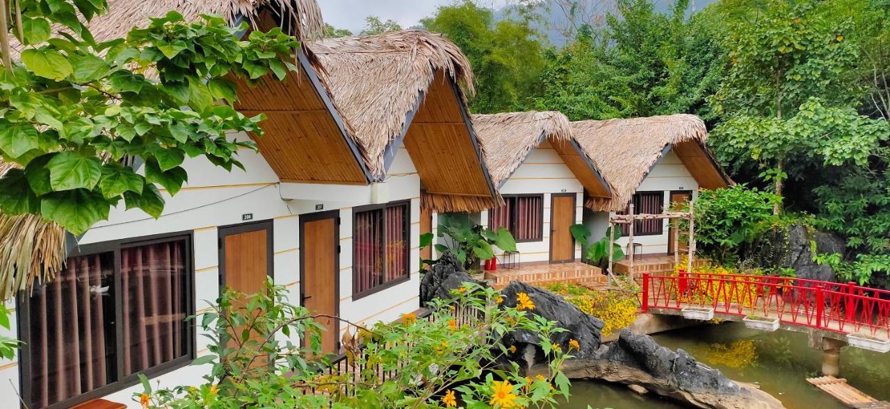 Wings Ha Giang Loop Bungalow Eksteriør billede